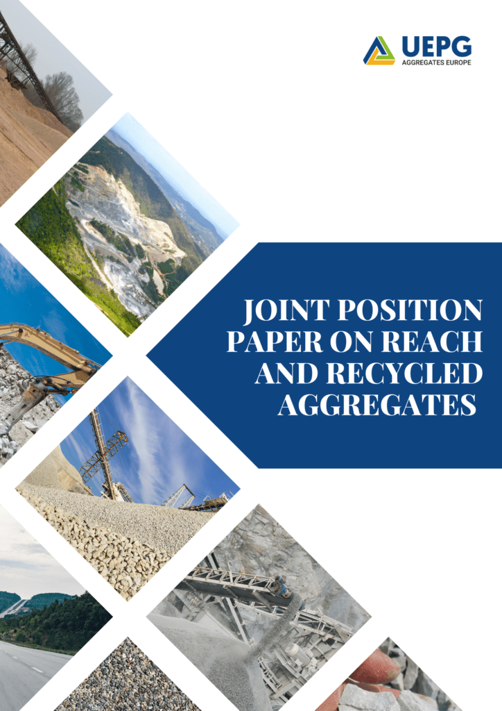 Joint Position Paper on REACH and Recycled Aggregates